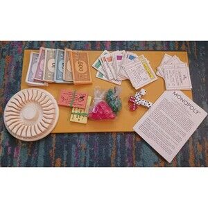Monopoly 40 Anniversary Edition 1974 Parts Pieces Replacements